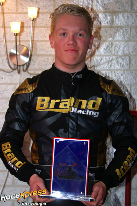 Lorenzo van Riet podium